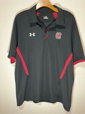 Under Armour Men’s South Carolina Garnet Gamecocks Polo